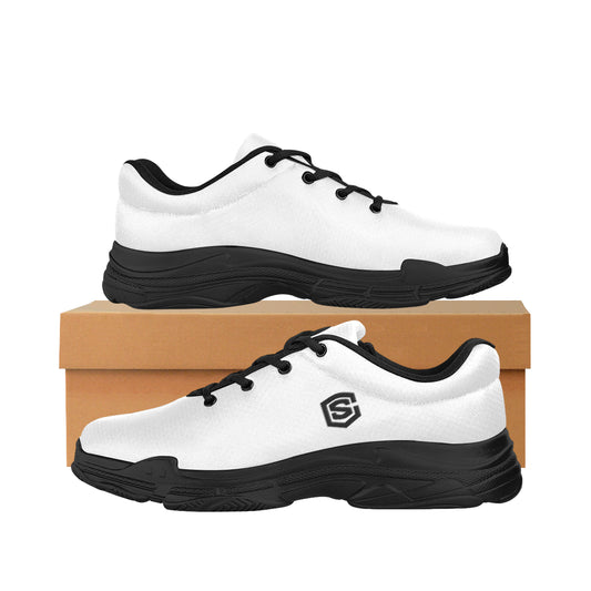 black logo Lyra Men's Running Shoes (Model 058)