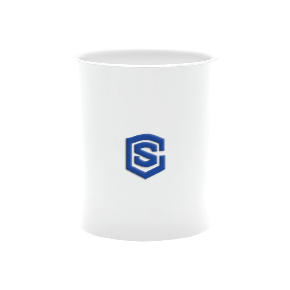 White Custom White Mug (New)(11OZ)(Made In AUS) with Blue Logo Custom White Mug (New)(11OZ)(Made In AUS)