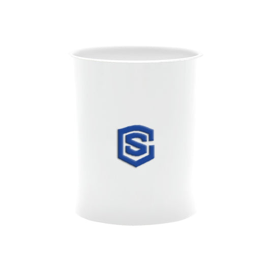 White Custom White Mug (New)(11OZ)(Made In AUS) with Blue Logo Custom White Mug (New)(11OZ)(Made In AUS)