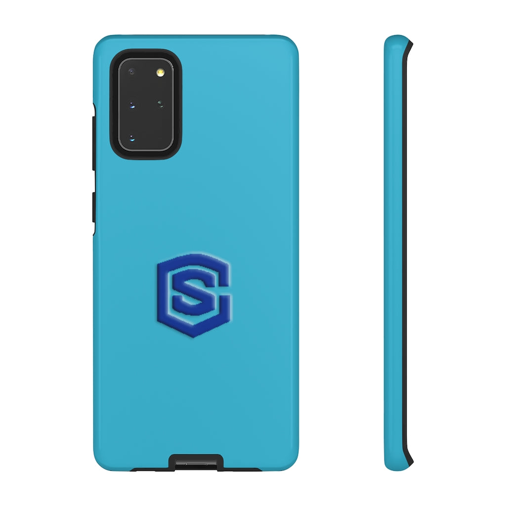 Blue Tough Cases Blue Logo