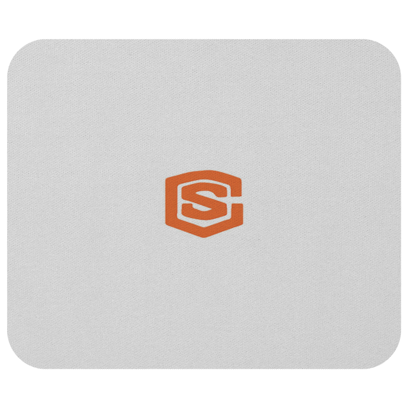 Personalized Mousepad WITH ORANGE LOGO