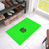 Green Doormat 24" x 16" (Sponge Material) with Black Logo Doormat 24" x 16" (Sponge Material)