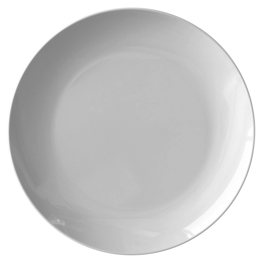 Plate WITH WHITE LOGO