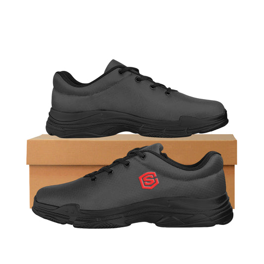 red logo Lyra Men's Running Shoes (Model 058)