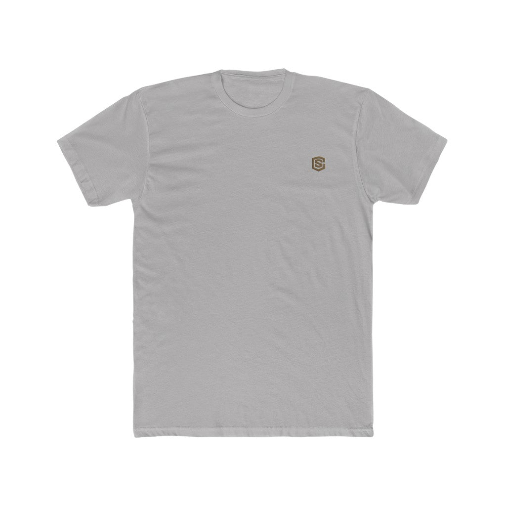 Cotton Tee Brown Logo