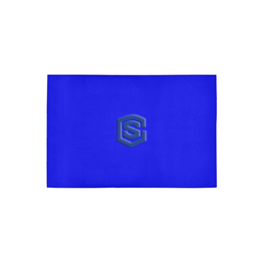 Blue Doormat 24" x 16" (Sponge Material) with Blue Logo Doormat 24" x 16" (Sponge Material)