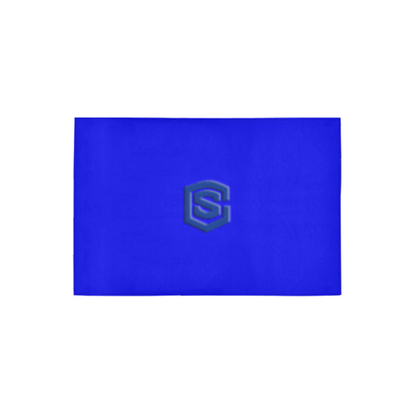 Blue Doormat 24" x 16" (Sponge Material) with Blue Logo Doormat 24" x 16" (Sponge Material)