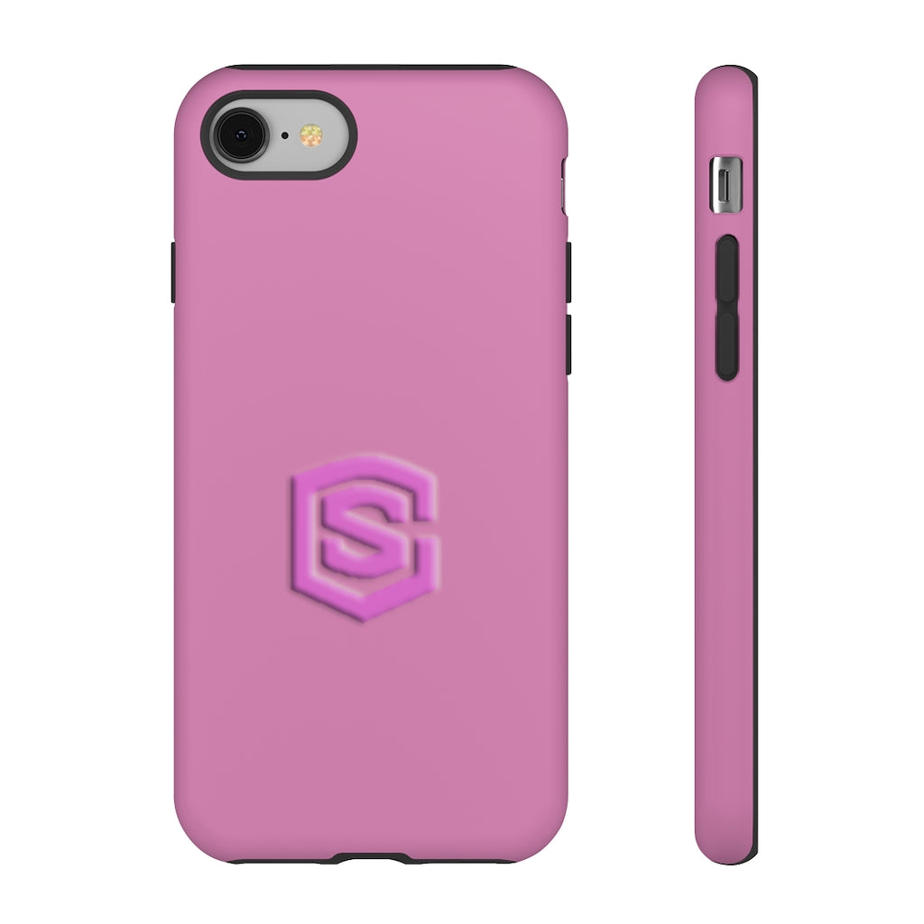 Pink Tough Cases Pink Logo