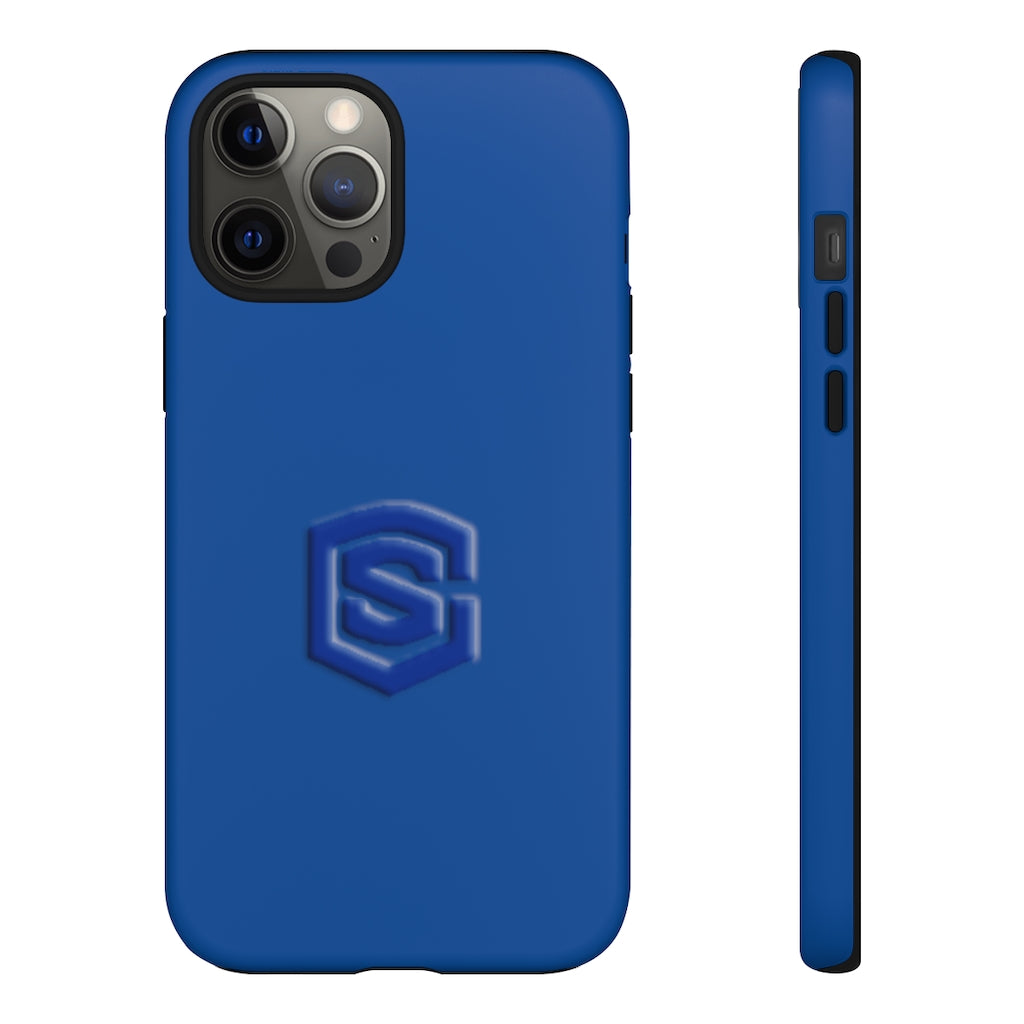Blue Tough Cases Blue Logo