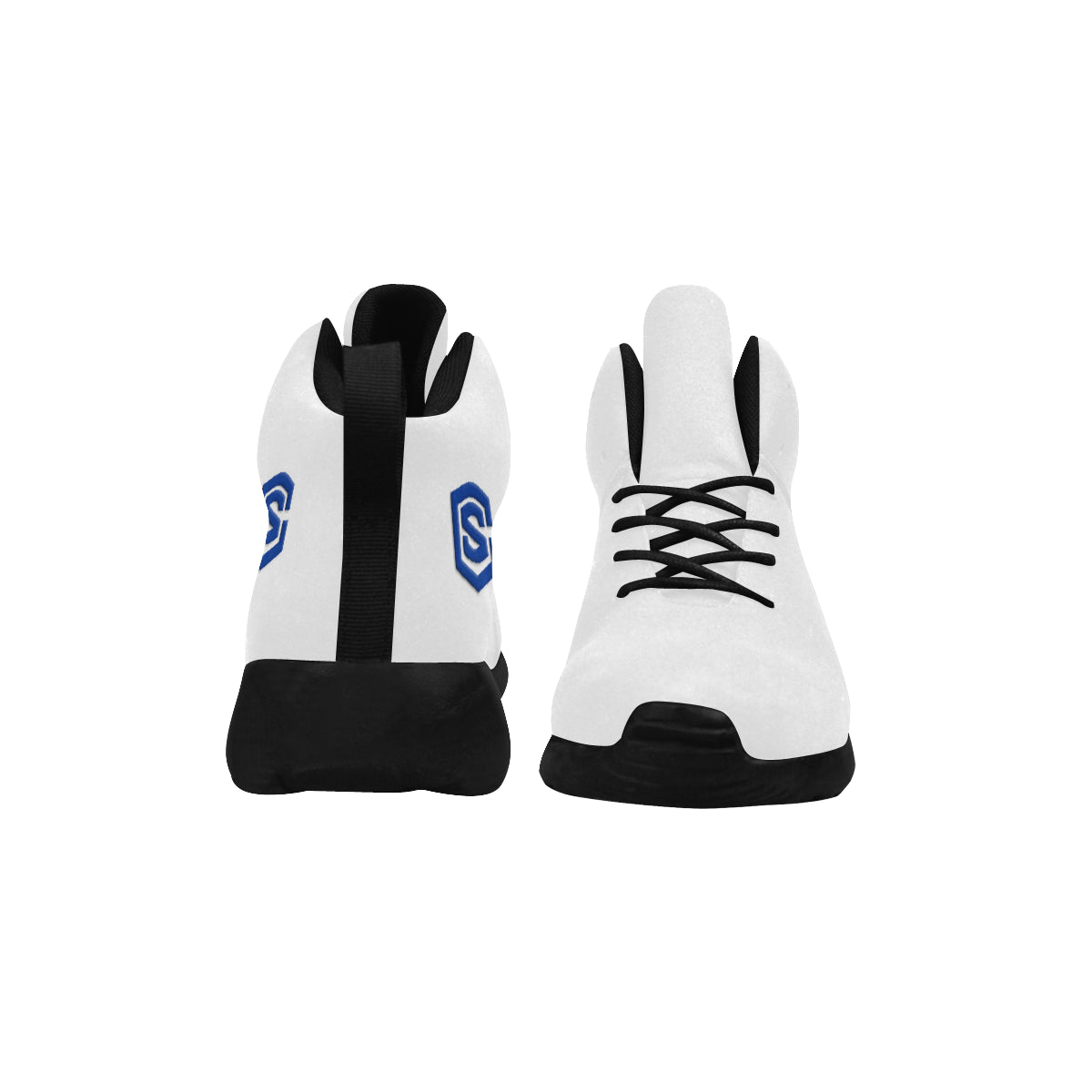 blue logo Men's Chukka Training Shoes (Model 57502)