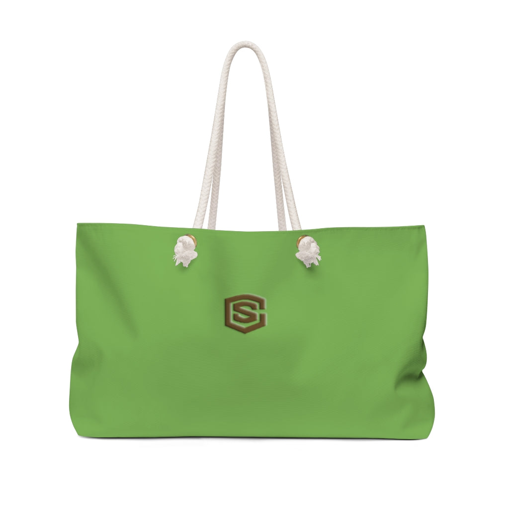Green Weekender Bag