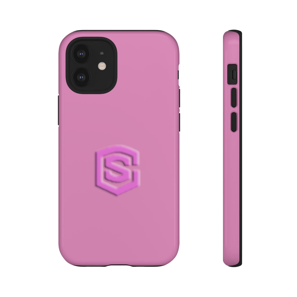 Pink Tough Cases Pink Logo