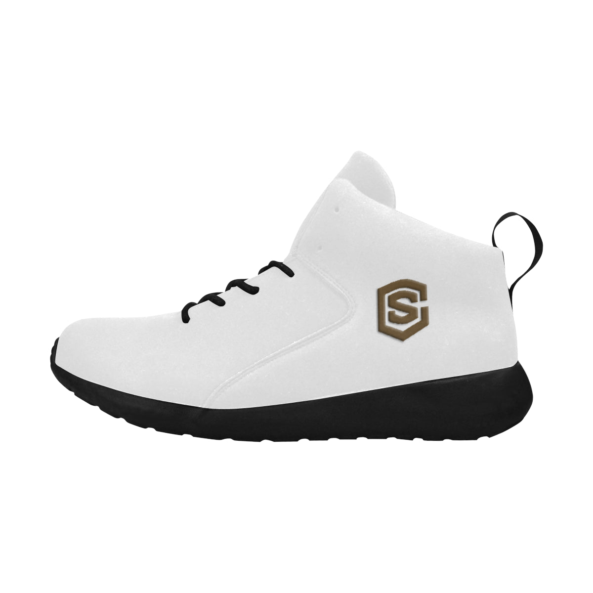 brown logo Men's Chukka Training Shoes (Model 57502)