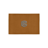 Brown Doormat 24" x 16" (Sponge Material) with Gray Logo Doormat 24" x 16" (Sponge Material)