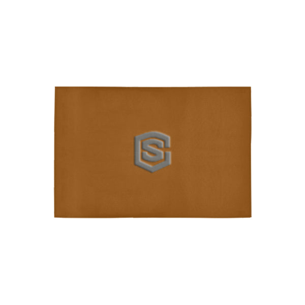 Brown Doormat 24" x 16" (Sponge Material) with Gray Logo Doormat 24" x 16" (Sponge Material)