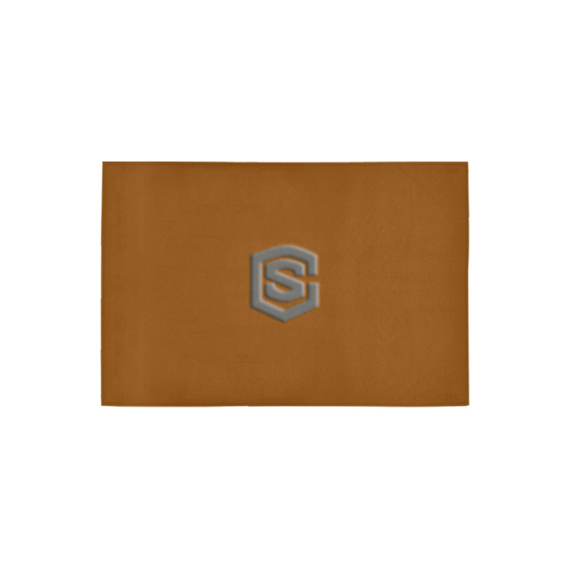 Brown Doormat 24" x 16" (Sponge Material) with Gray Logo Doormat 24" x 16" (Sponge Material)