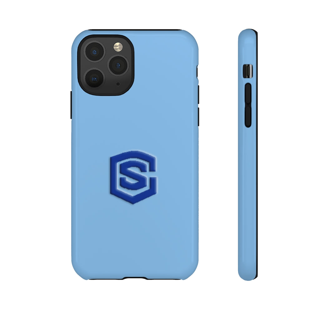 Blue Tough Cases Blue Logo