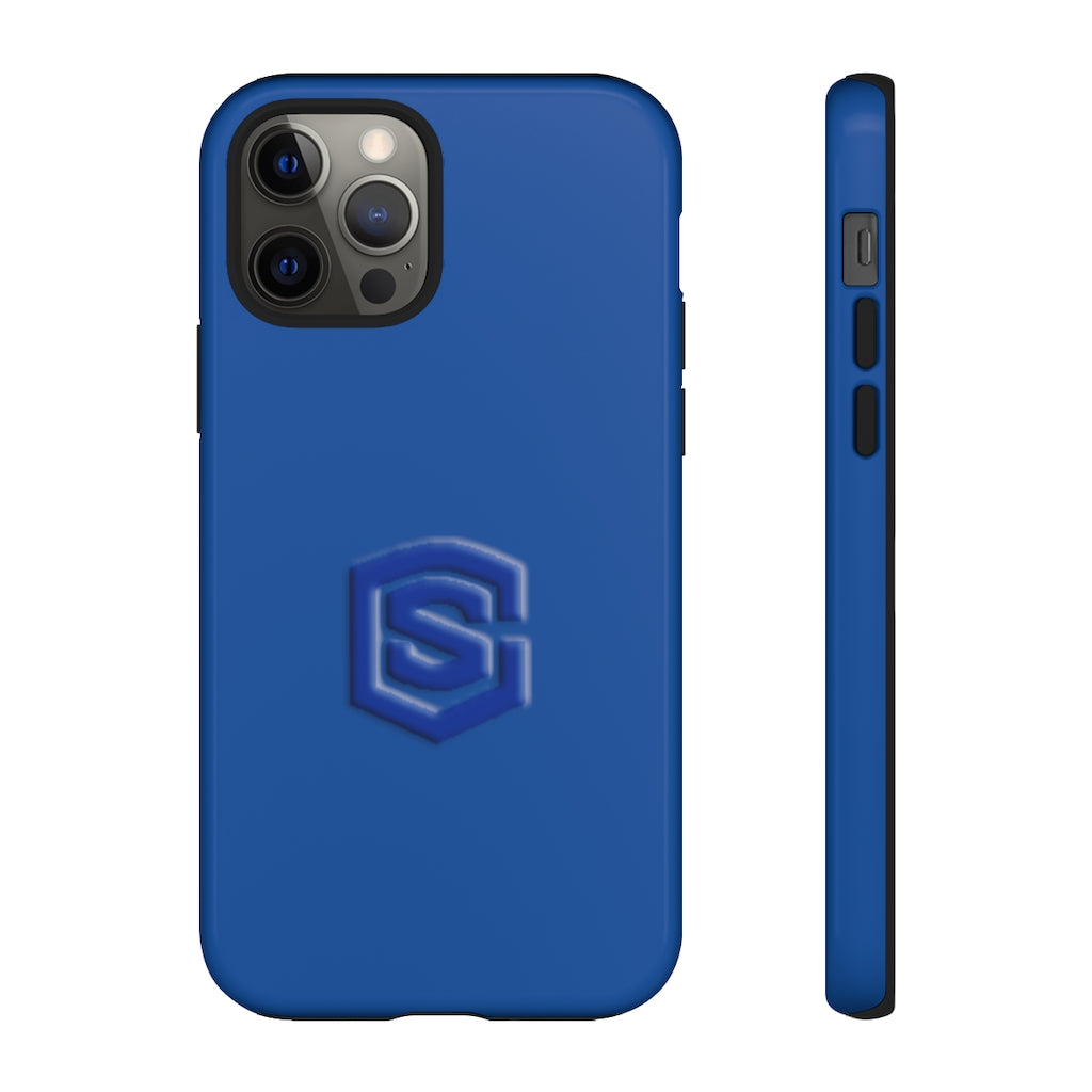 Blue Tough Cases Blue Logo