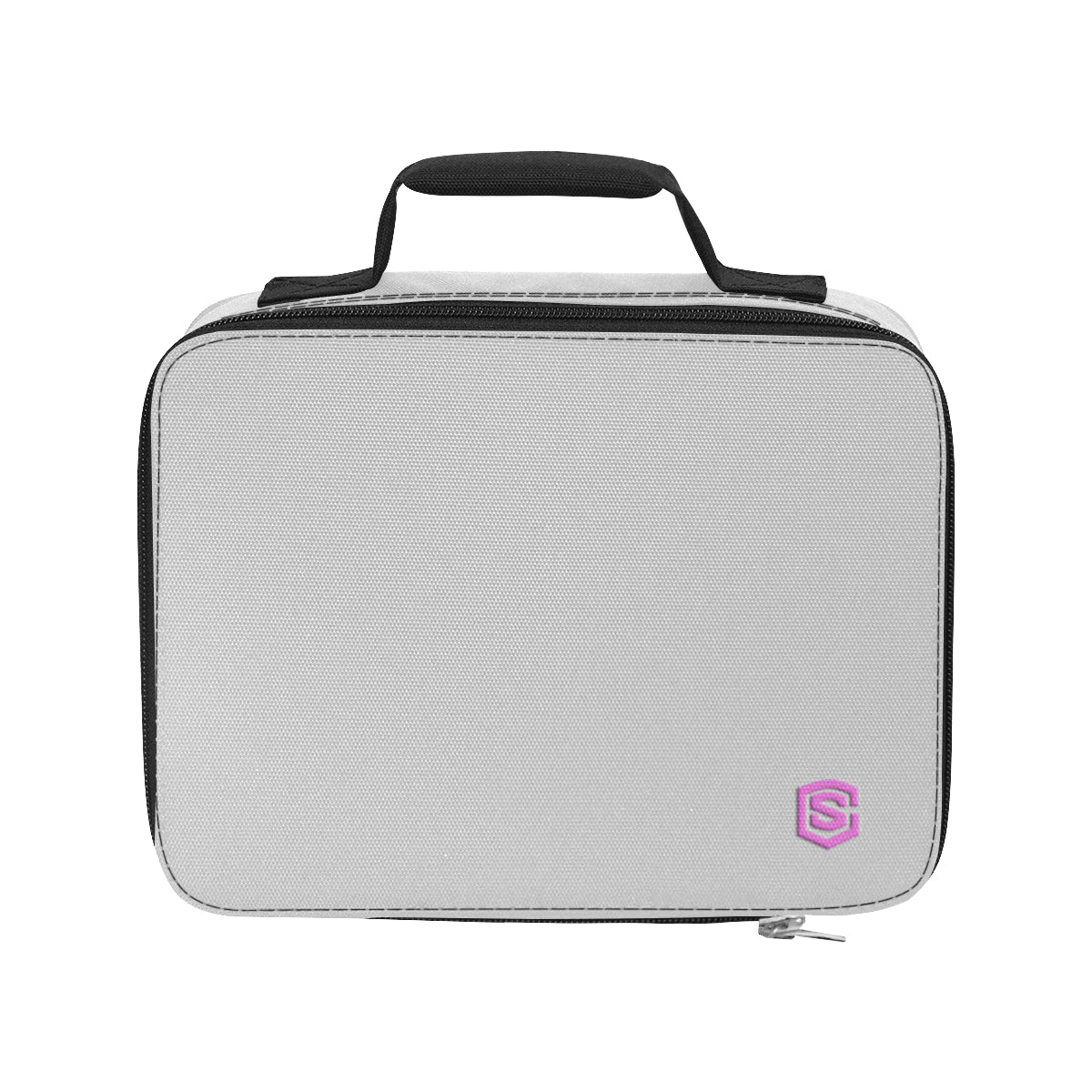SILVER PROTABLE STORAGE BAG pink logo Portable Storage Bag (Model 1690)
