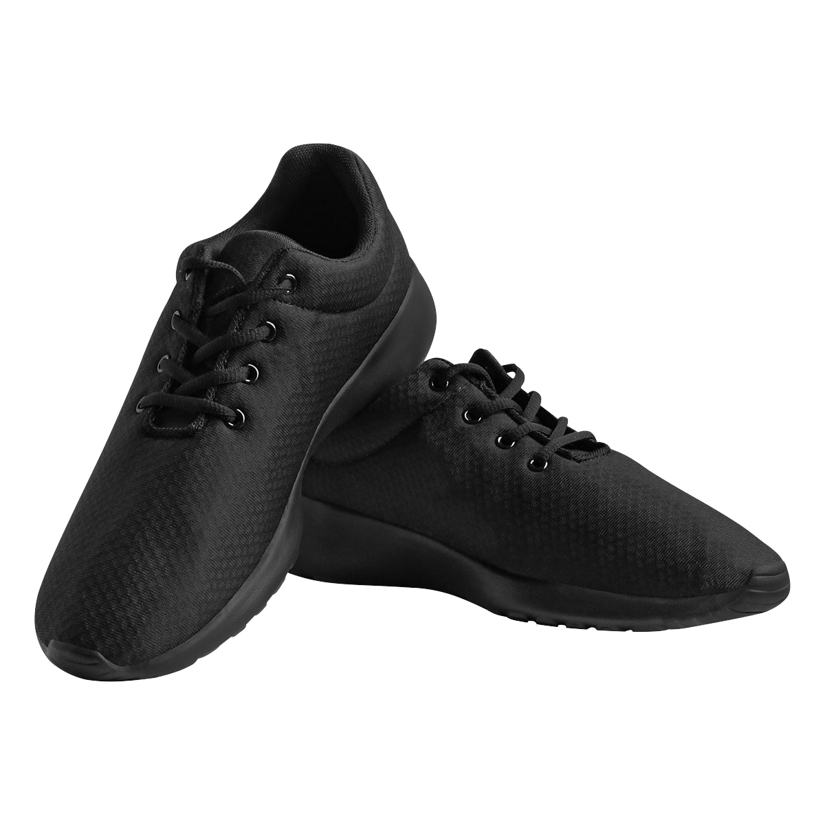 Silver logo Men's Athletic Shoes (Model 0200)