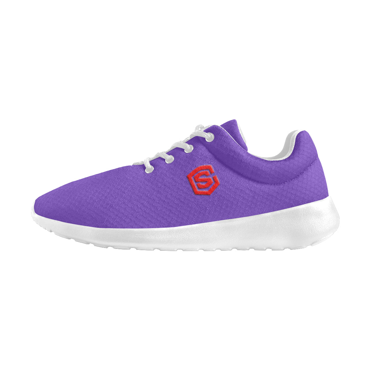 red logo Women's Athletic Shoes (Model 0200)