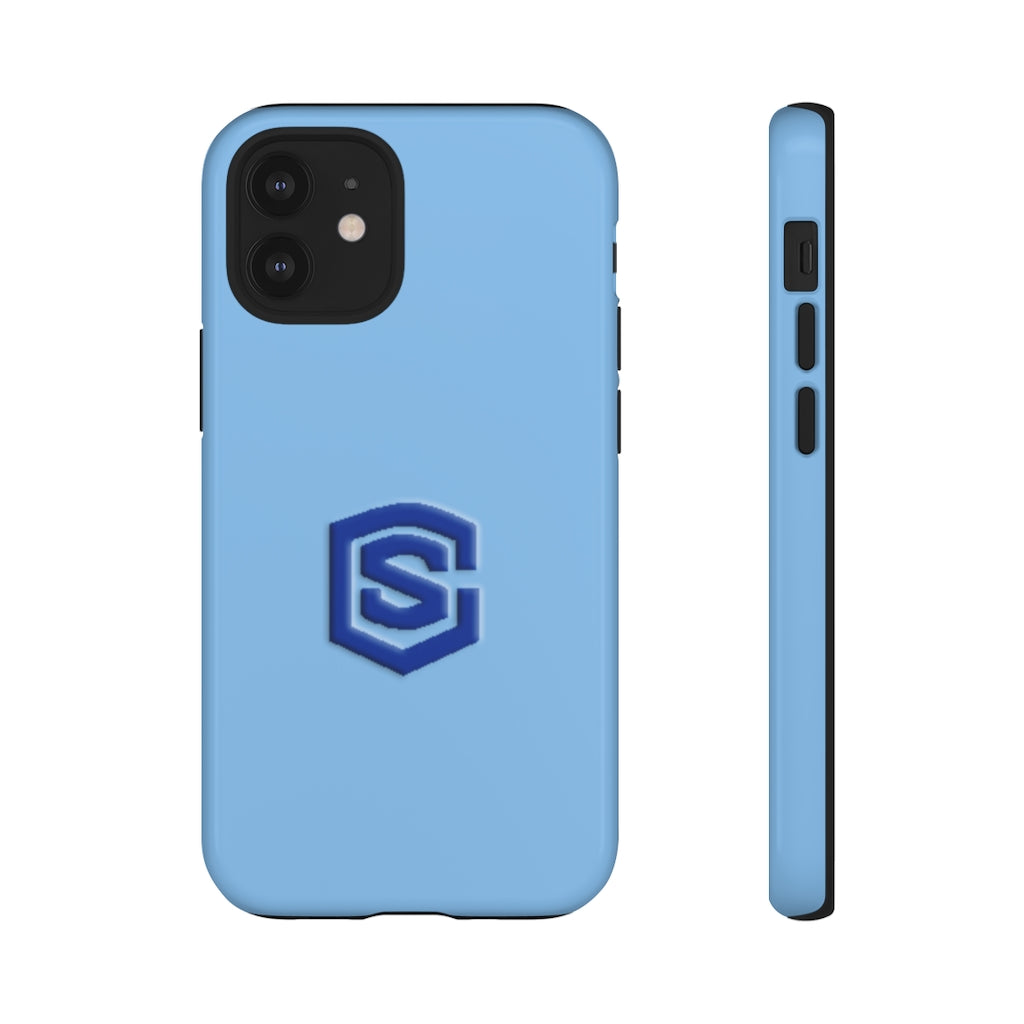 Blue Tough Cases Blue Logo