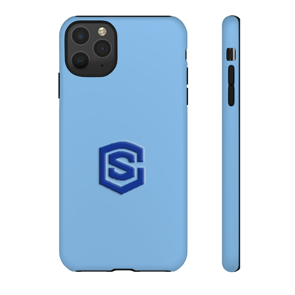Blue Tough Cases Blue Logo