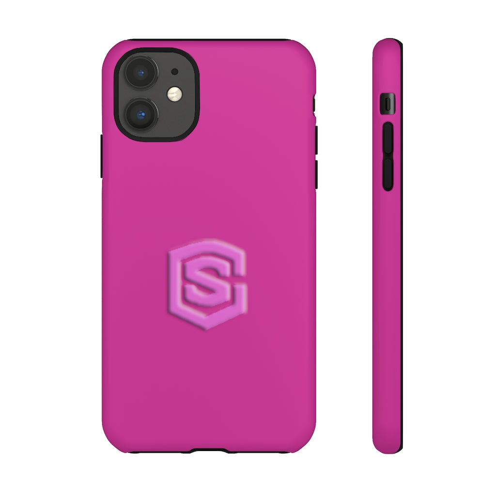 Pink Tough Cases Pink Logo