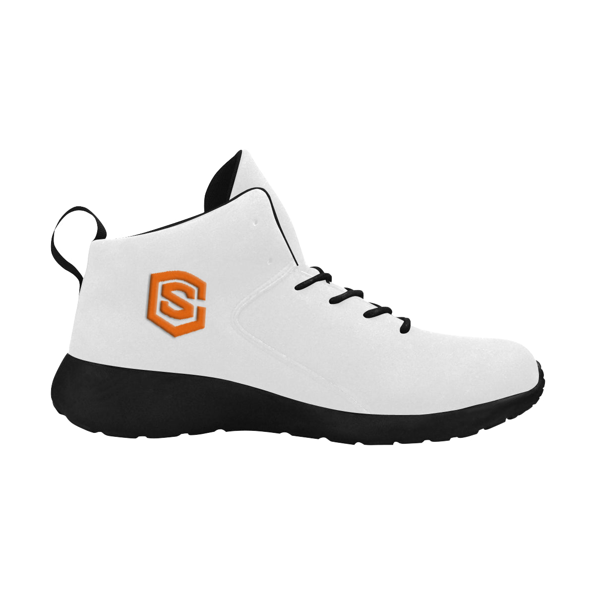 orange logo Men's Chukka Training Shoes (Model 57502)