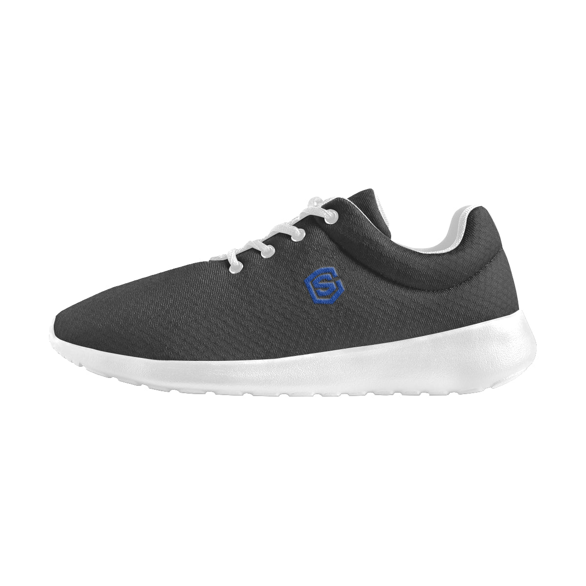 blue logo Women's Athletic Shoes (Model 0200)