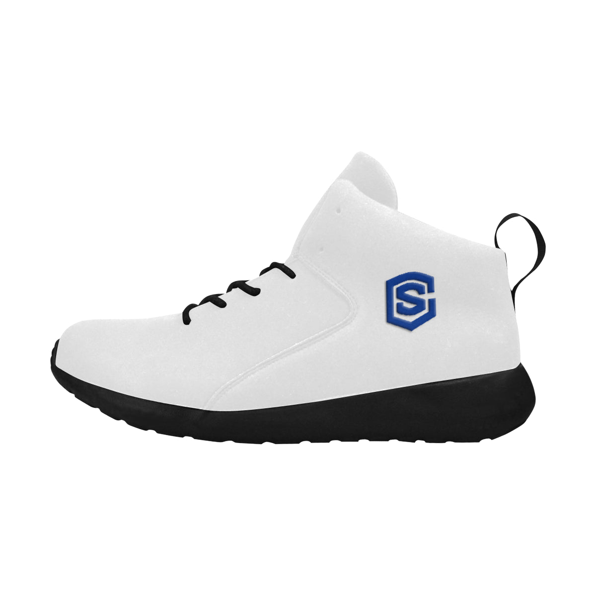 blue logo Men's Chukka Training Shoes (Model 57502)