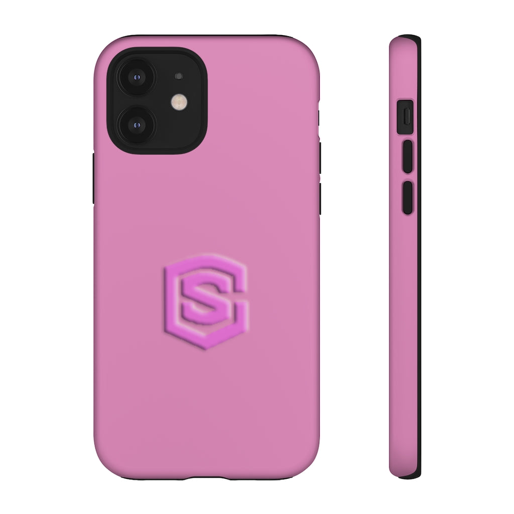 Pink Tough Cases Pink Logo