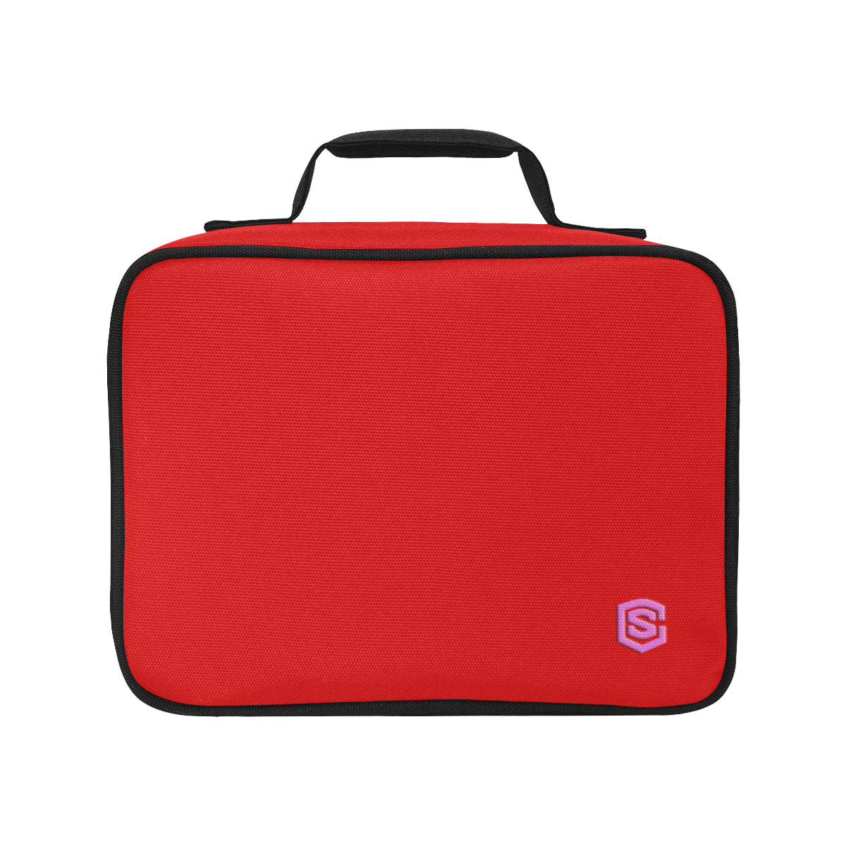 RED PROTABLE STORAGE BAG pink logo Portable Storage Bag (Model 1690)