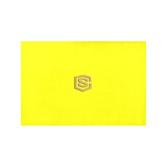 Yellow Placemats 12" x 18" With Gold Logo Placemats 12" x 18" (Set of 2)