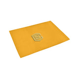 Orange Doormat 24" x 16" (Sponge Material) with Gold Logo Doormat 24" x 16" (Sponge Material)