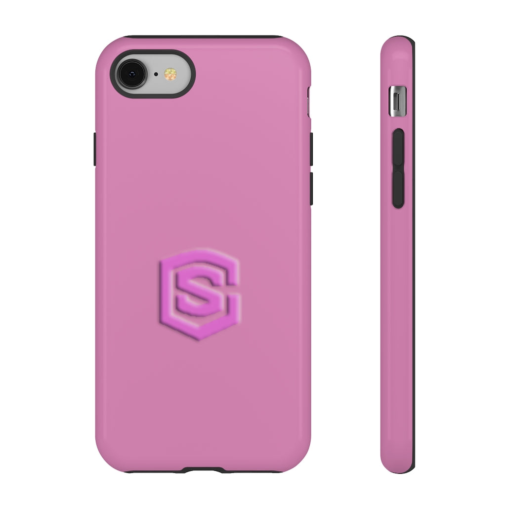 Pink Tough Cases Pink Logo