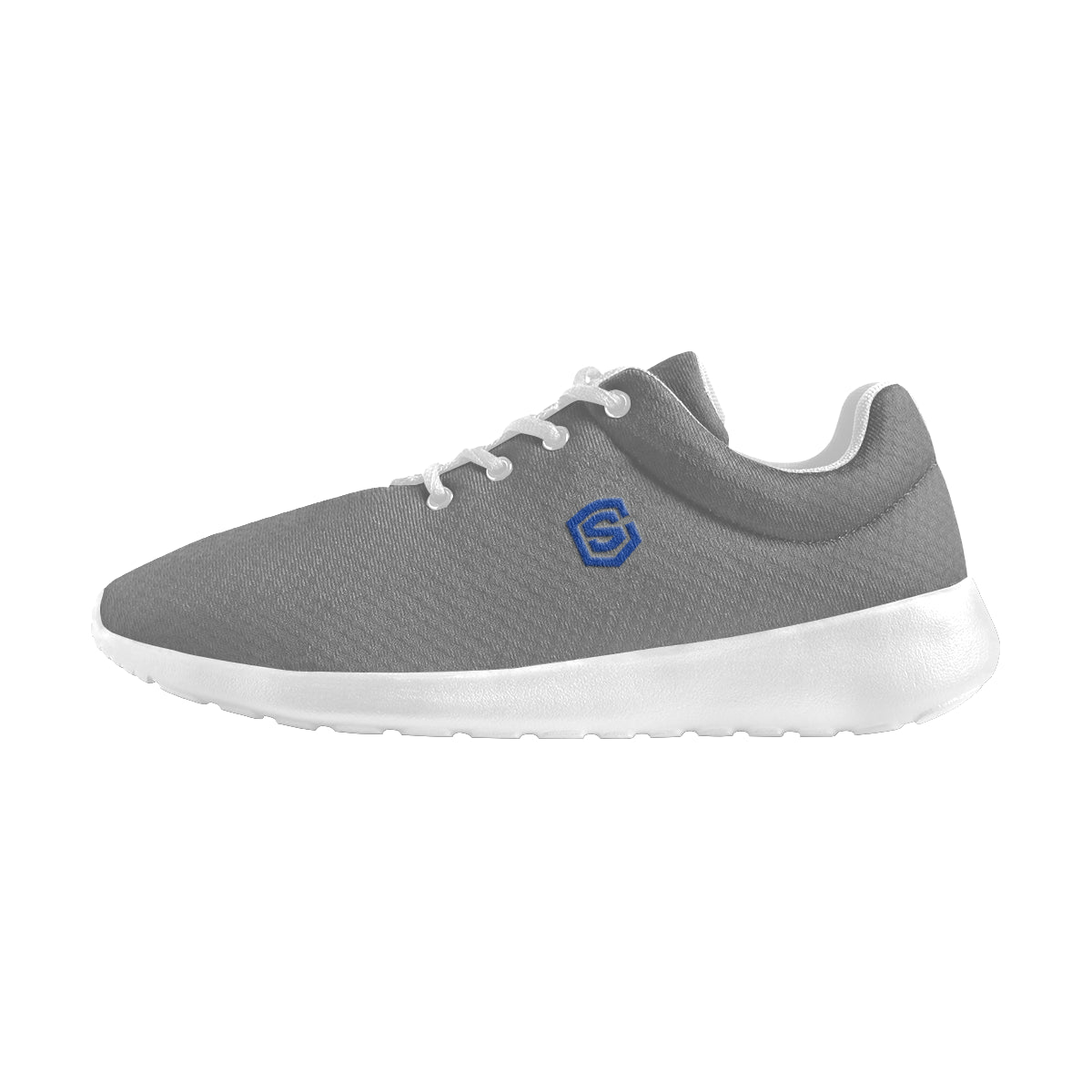 blue logo Women's Athletic Shoes (Model 0200)
