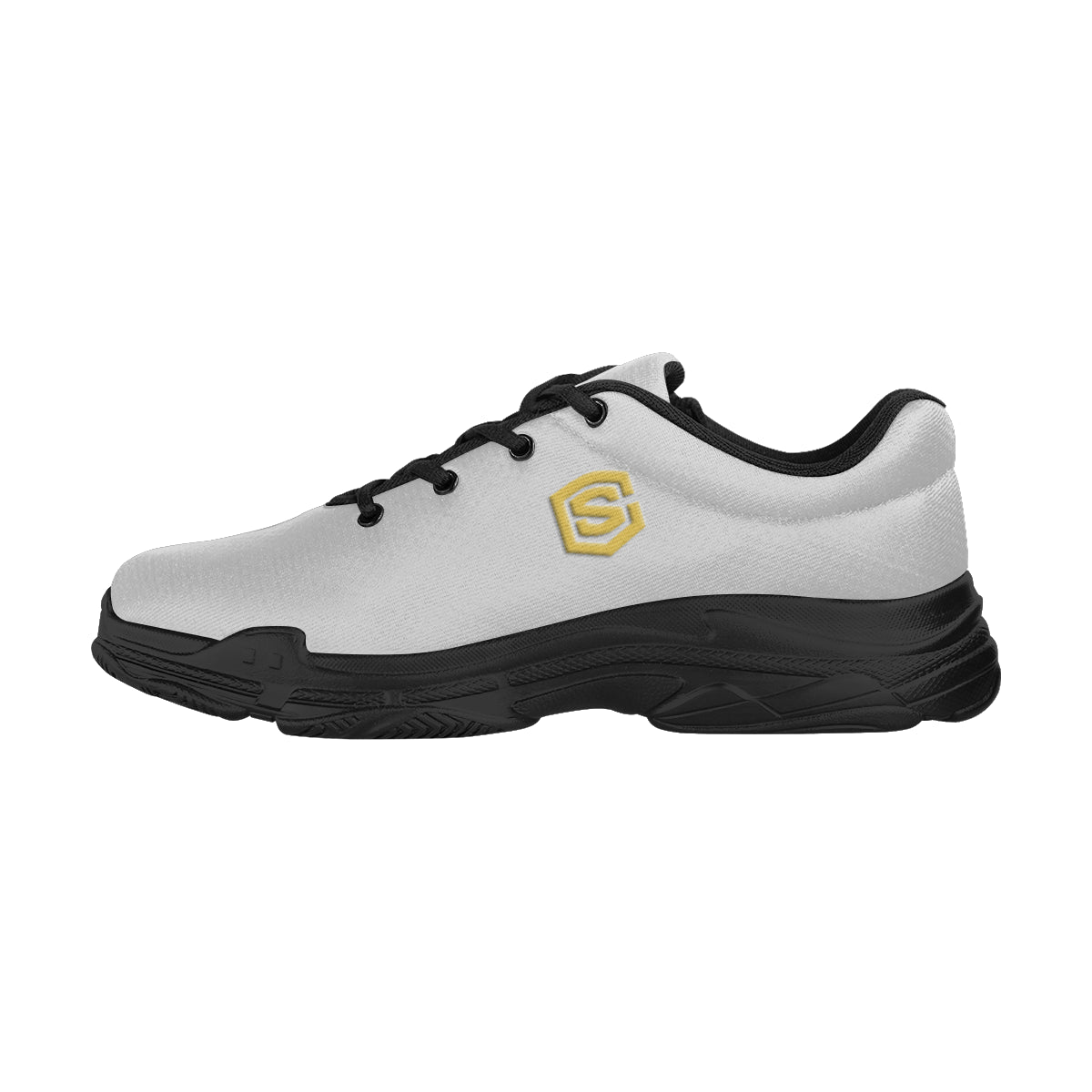gold logo Lyra Men's Running Shoes (Model 058)