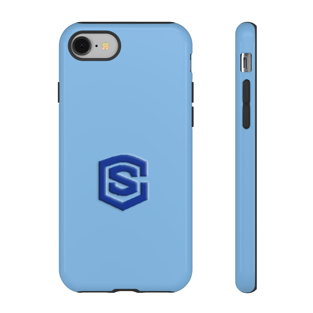 Blue Tough Cases Blue Logo