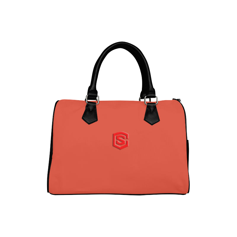 RED HANDBAG red logo Boston Handbag (Model 1621)