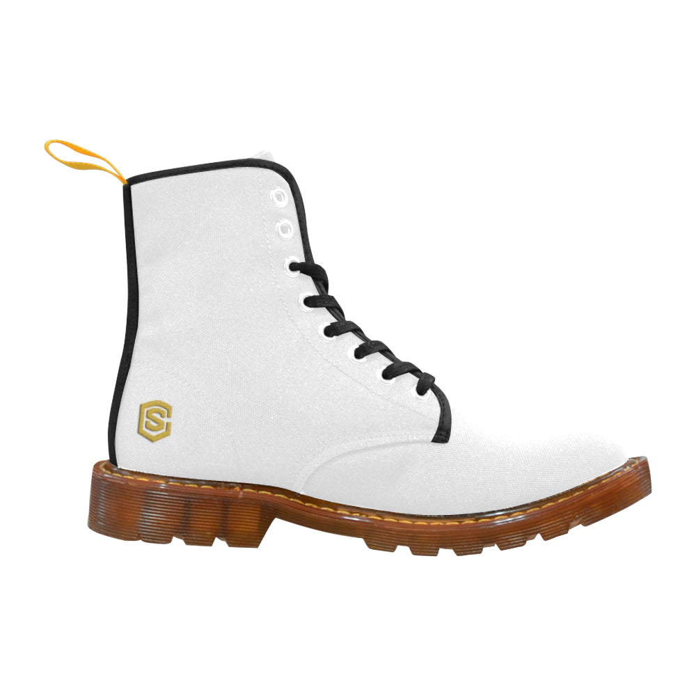 gold logo Martin Boots For Women Model 1203H