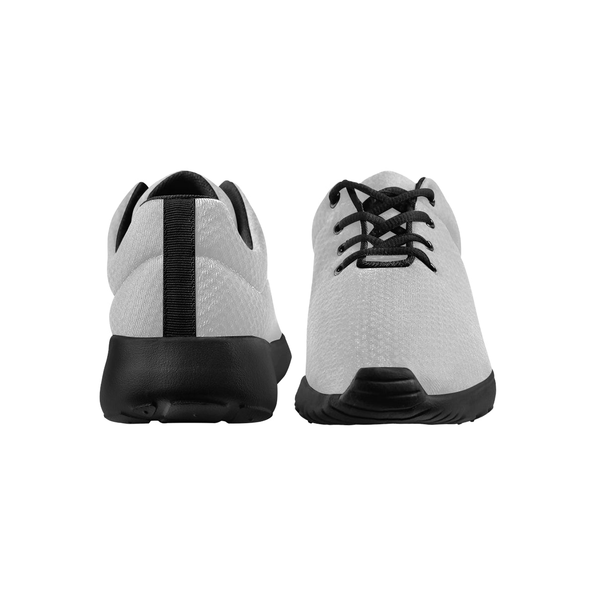 silver logo Men's Athletic Shoes (Model 0200)