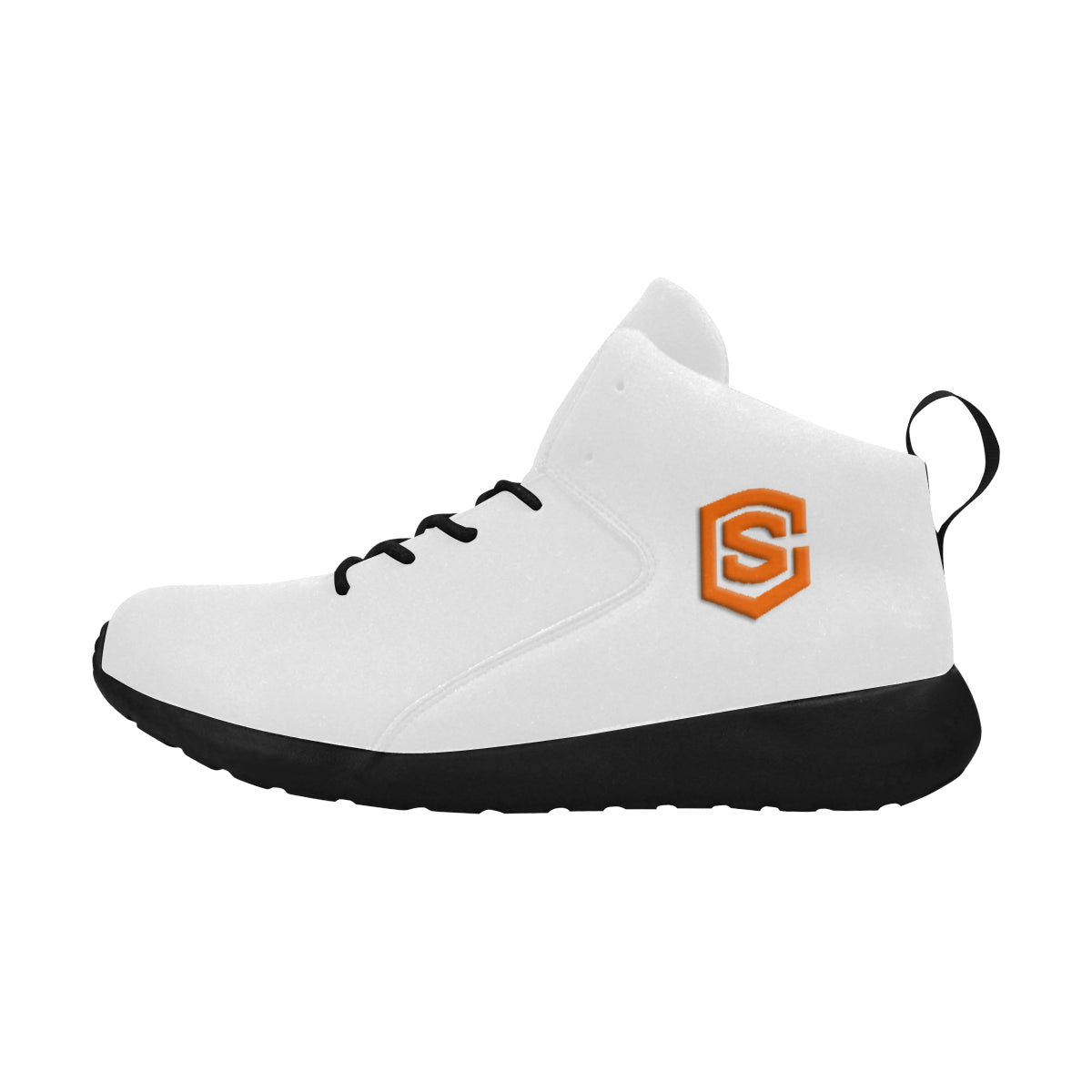 orange logo Men's Chukka Training Shoes (Model 57502)