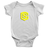 Baby Bodysuit WITH YELLOW LOGO