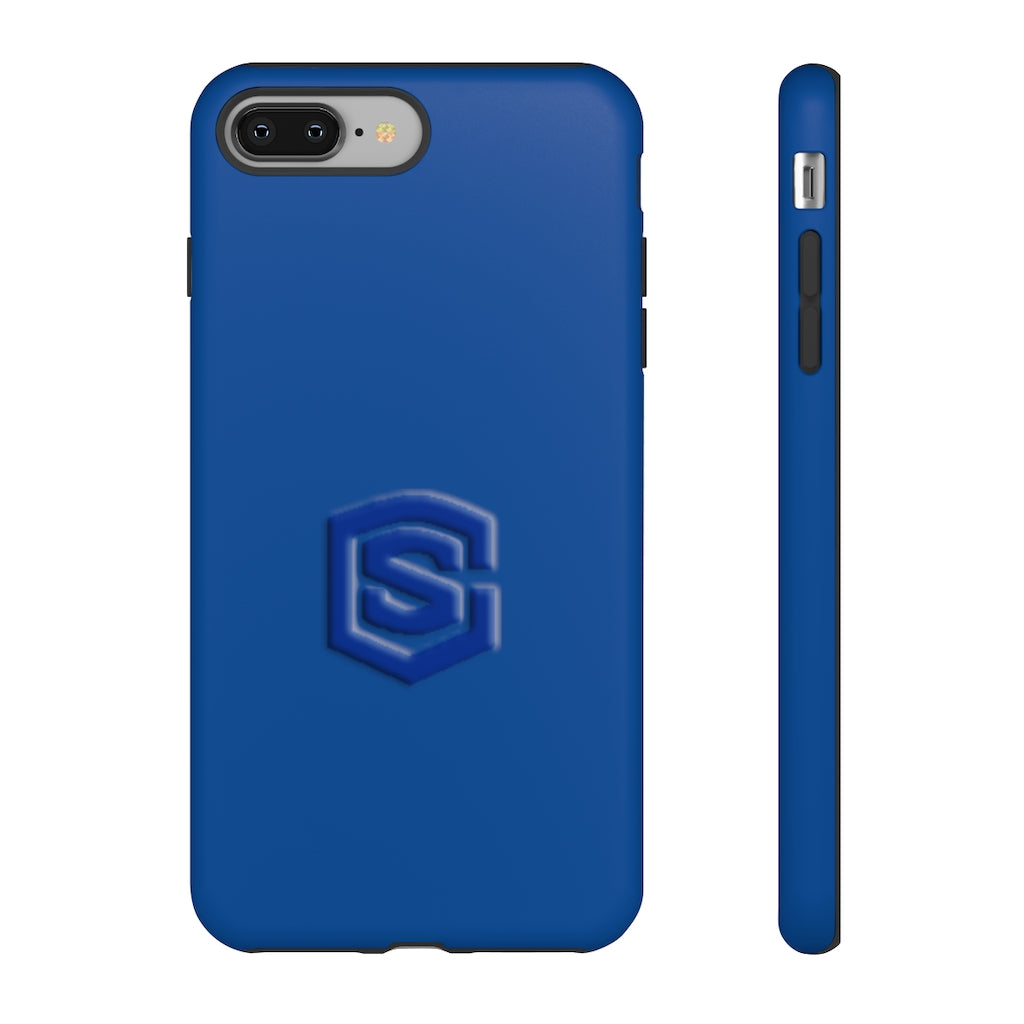 Blue Tough Cases Blue Logo