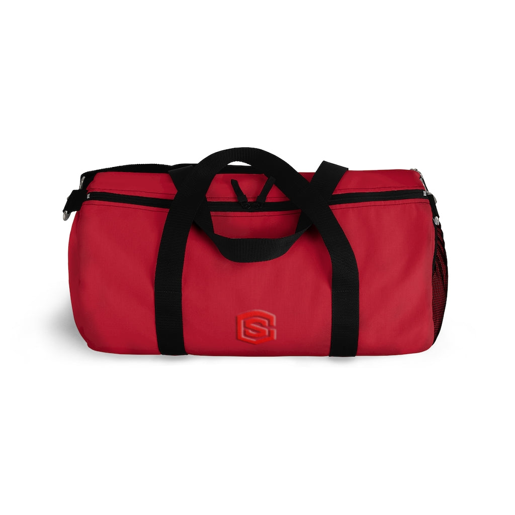 Red Duffel Bag Red Logo