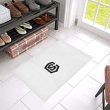 White Doormat 24" x 16" (Sponge Material) with Black Logo Doormat 24" x 16" (Sponge Material)