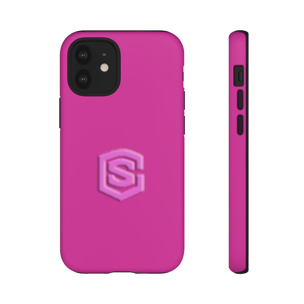 Pink Tough Cases Pink Logo