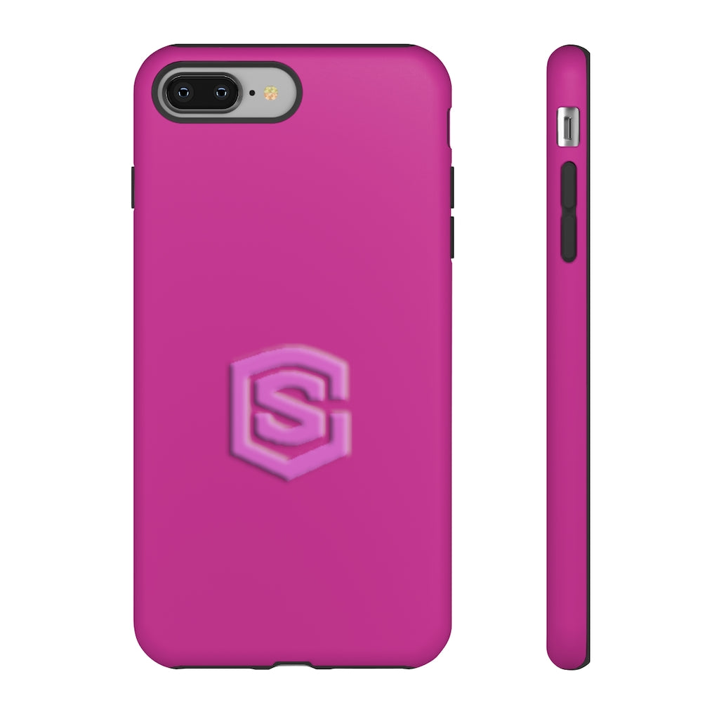 Pink Tough Cases Pink Logo