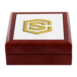 Jewelry Box WITH GOLD LOGO